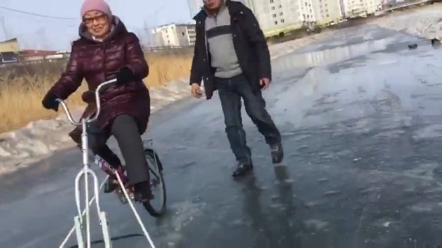 Проверка самодельного Снегоката смотреть онлайн
