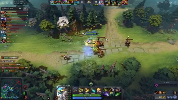 Miracle - Phantom Lancer Safelane vs GeneRaL (Ember Spirit) - Dota 2 Pro MMR Gameplay