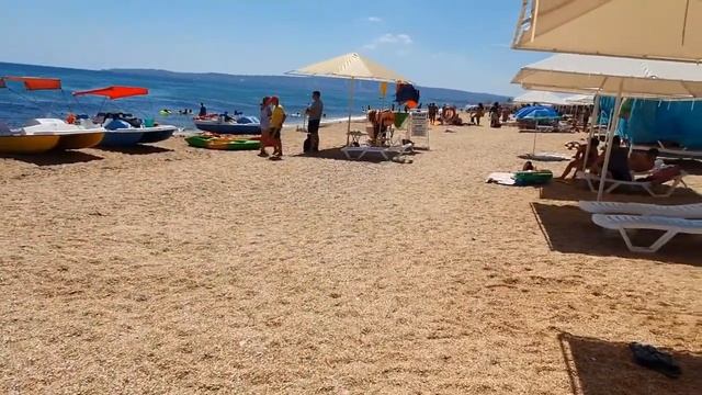 Уникальный пляж в Крыму/Береговое 2020 / Пляж из ракушек/ Черное море/ Отдых в России смотреть онлайн