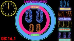 [Speed feeling] 120 minutes countdown timer alarm?millisecond nanosecond attosecond xonosecond