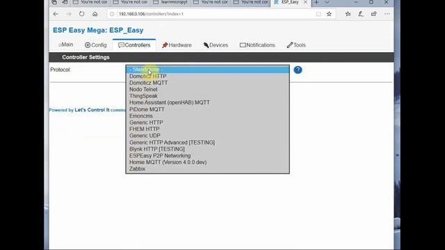 ESP EASY IOT OS ON NODEMCU