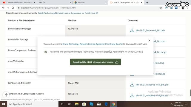 How to download java (jdk14)How to download Jdk 14| HOW TO DOWNLOAD JAVA IN WINDOWS. Part 1 смотреть онлайн