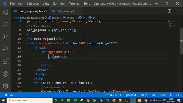 5 - Array - Pemrograman PHP смотреть онлайн