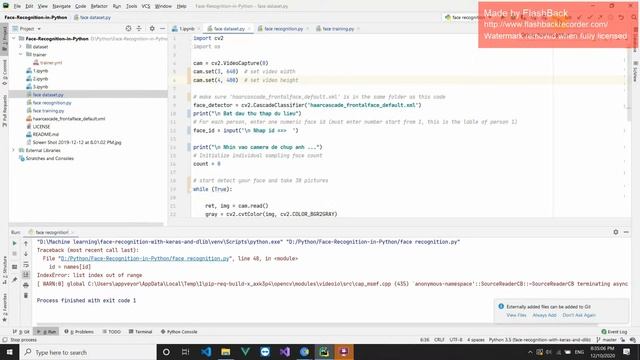 Hướng dẫn xây dựng ứng dụng nhận dạng khuôn mặt sử dụng python và thư viện opencv смотреть онлайн