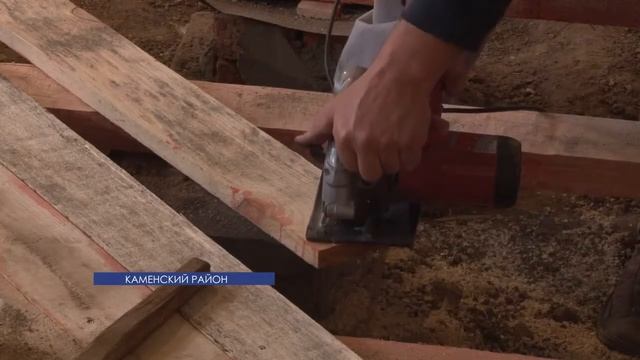 Ремонт спортзала в школе села Ротар смотреть онлайн