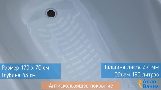 Обзор стальной ванны Roca Princess-N 170х70 смотреть онлайн