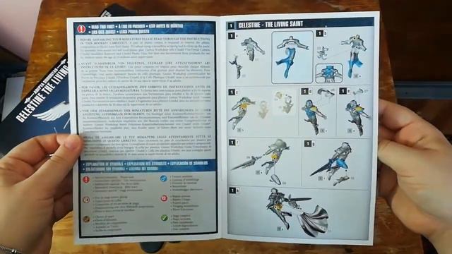 Adepta Sororitas Celestine The Living Saint Unboxing смотреть онлайн