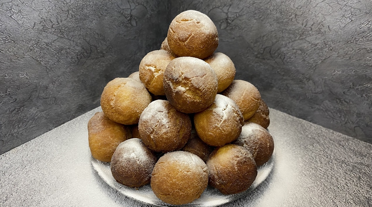 ПОНЧИКИ ИЗ СГУЩЕНКИ, Мгновенное лакомство