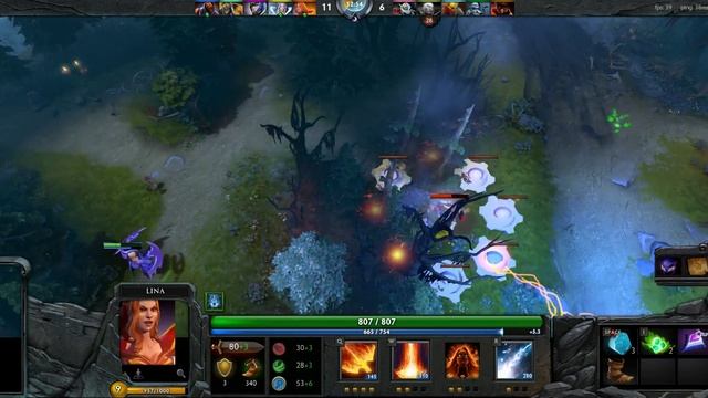 Dota 2: 21:9 Gameplay смотреть онлайн
