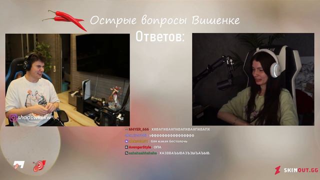 МАРК ЛИЗАЛ ОЧК0 ВИШНЕ   #twitch #стрим #visshenka #гуакамоле