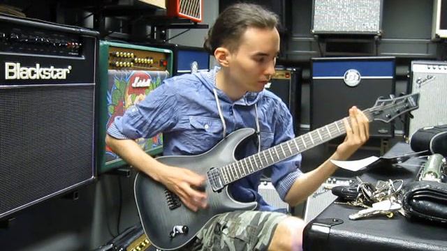 Schecter KM-6 rough playthrough смотреть онлайн