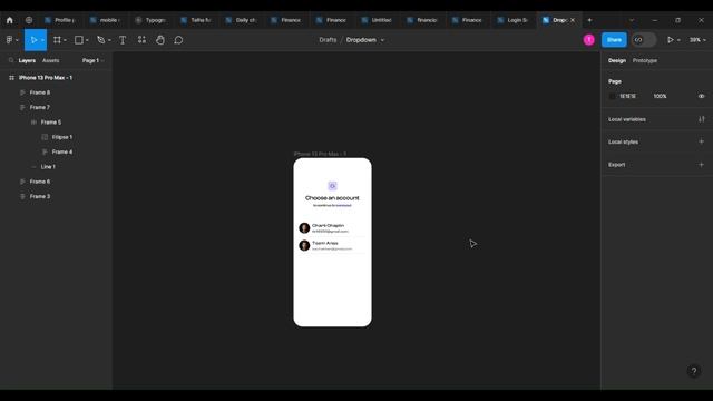 Creating a Dropdown Menu in Figma | Figma | Dropdown tutorial смотреть онлайн