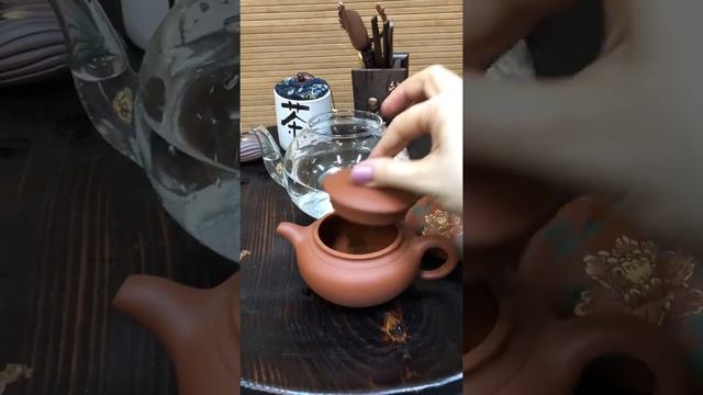 Чайник # 18174, исинская глина, 320 мл./Teapot # 18174, yixing clay, 320 ml. смотреть онлайн