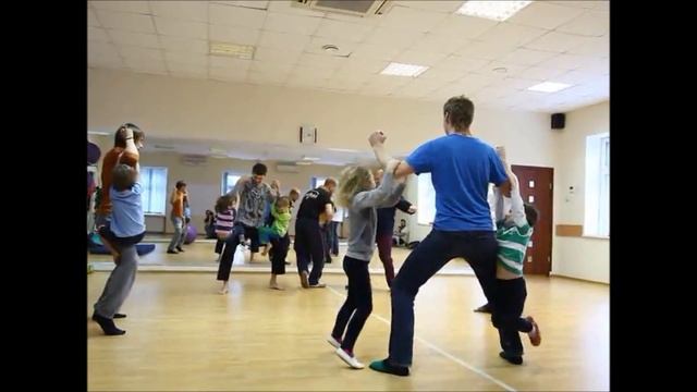 Занятие Отцы и дети Сертолово, 19 декабря 2014 Игра Белки и деревья смотреть онлайн