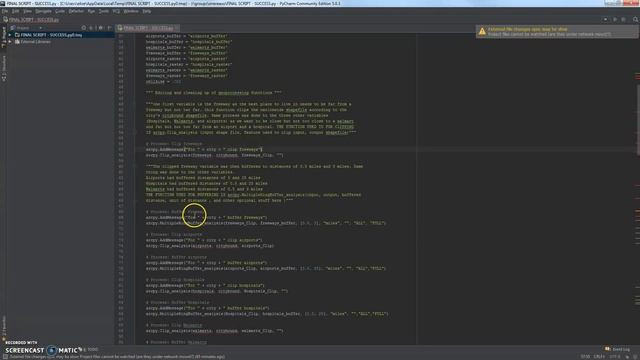 514 Project #1 GIS Siting Analysis Python Script смотреть онлайн