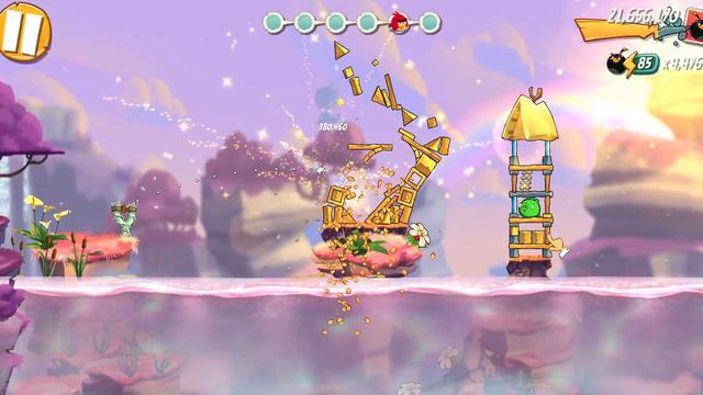Angry Birds 2 - Golden Pig Challenge (Bomb) смотреть онлайн