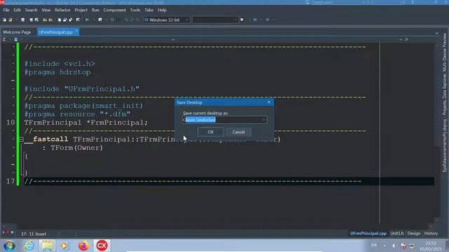 Ambiente de Desenvolvimento Integrado do C++ Builder смотреть онлайн