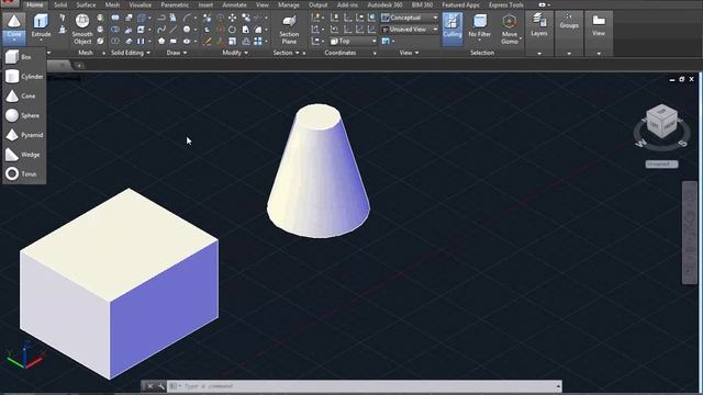 Curso de Autocad #8 Figuras en 3d y tipos de seleccion смотреть онлайн