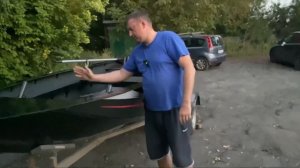 Обзор лодки из пнд Киммерия 400R с доп опциями