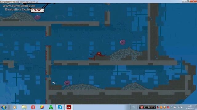Игры для удовольствия! Super Meat Boy! Последний обзор!