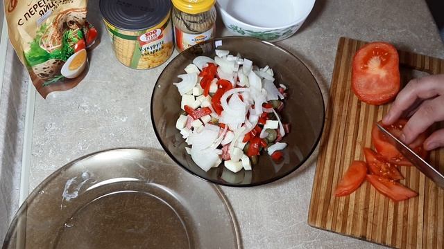 Салат Мексиканский за 4 минуты смотреть онлайн