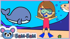 Популярные английские детские песни на русском.  Акуленок, Семья пальчиков, Пять обезьянок и другие.