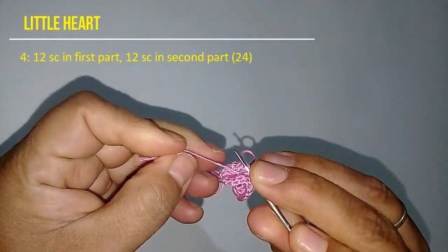 Corazón pequeño a crochet | Little heart смотреть онлайн