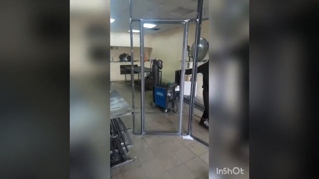 Перегородка лофт. Производство. смотреть онлайн