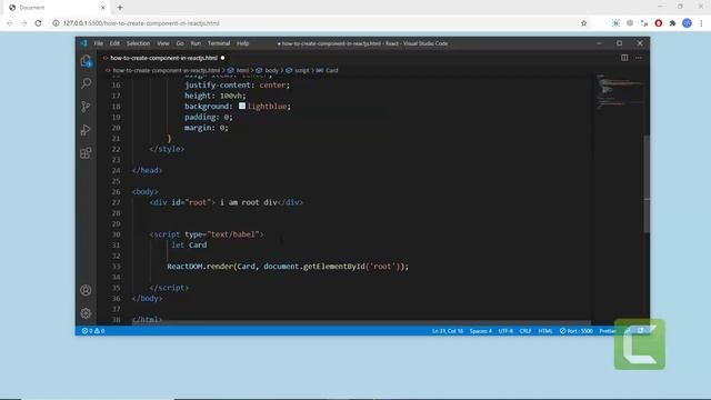COMPONENTS IN REACT JS | REACT JS IN TELUGU | REACT IN TELUGU - 9295659428 смотреть онлайн