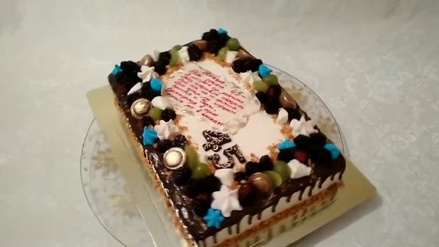 #тортнаюбилей#тортна45лет. Торт 'Наполеон' в шоколадно ягодном Мундире ??? смотреть онлайн