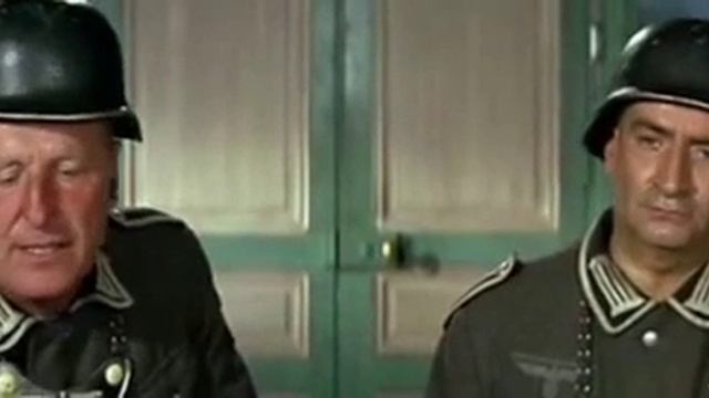 Louis De Funès & Bourvil à La Kommandantur