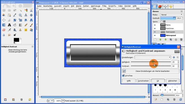 Tut 22 - Deutsch: Einen metallisch glänzenden Button mit Gimp 2.6.11 erstellen смотреть онлайн