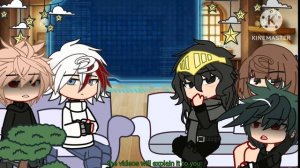 |MHA| "Villian deku au react to hero deku" ||gacha club|| read desc little bkdk part 1/2