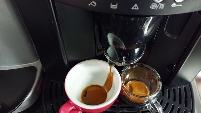 Delonghi Magnifica espresso and latte 1/2 смотреть онлайн