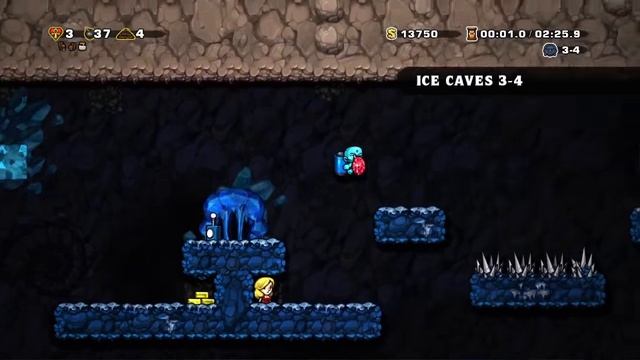 Spelunky HD - Max Hell% Speedrun - 4:36.001 смотреть онлайн