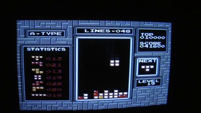 TETRIS NES PAL lvl 19 killer screen, 84 lines смотреть онлайн