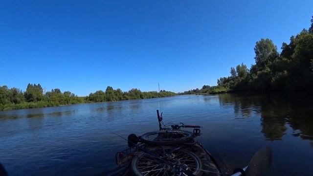 Покорение реки Яя. День четвертый. Одиночный вело-водный поход. Байдарка, пгт. Рудничный - пгт. Яя. смотреть онлайн