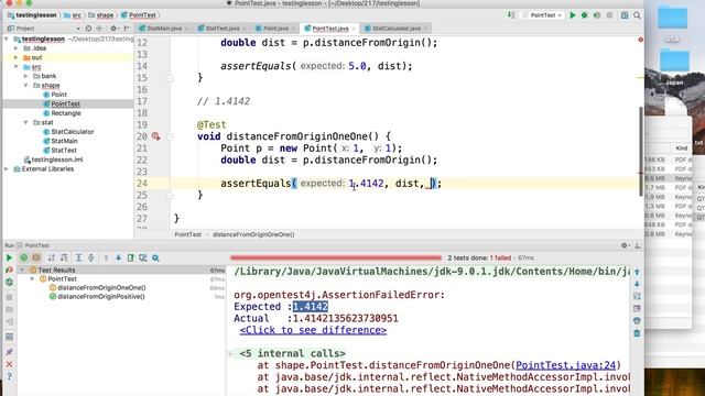 [Java Testing 4] jUnit : Test value typed double and void method смотреть онлайн