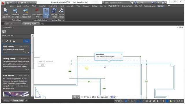 What's New in AutoCAD 2015: Design Feed смотреть онлайн