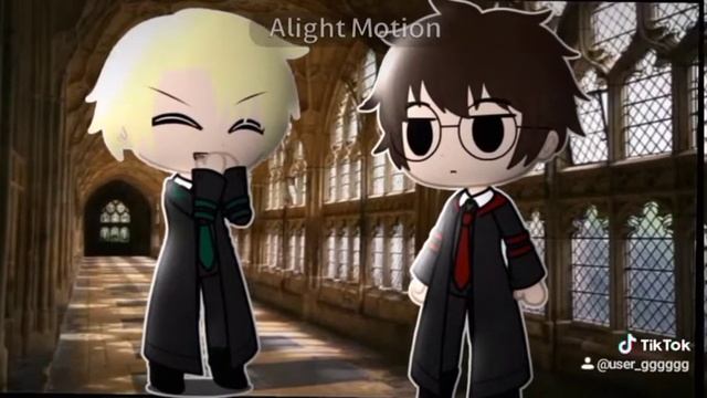 Драко Малфой и Гарри Поттер// Шип ? //Гача Лайф ? //mino hino ._. // Видео с моего ТикТок!// смотреть онлайн