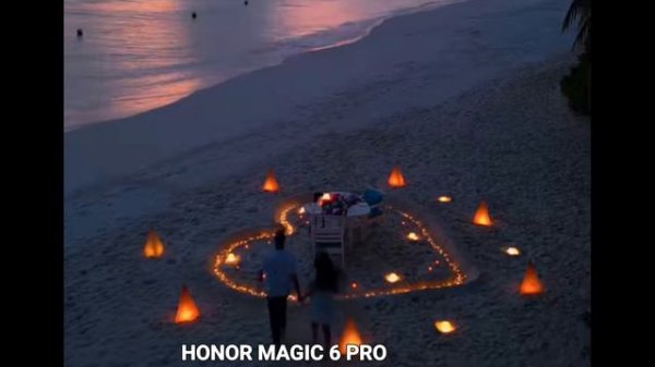 Honor magic 6 pro VS IPhone 15 pro Max Live ZooM test MooN