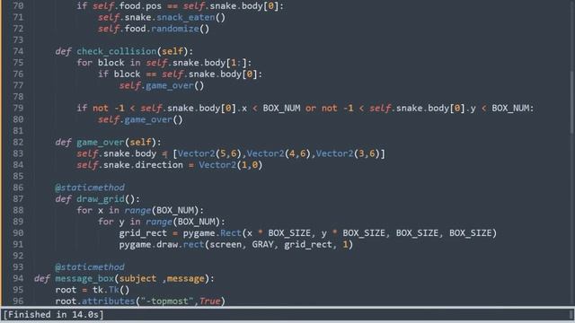 Pygame Tutorial. Snake game #5 смотреть онлайн