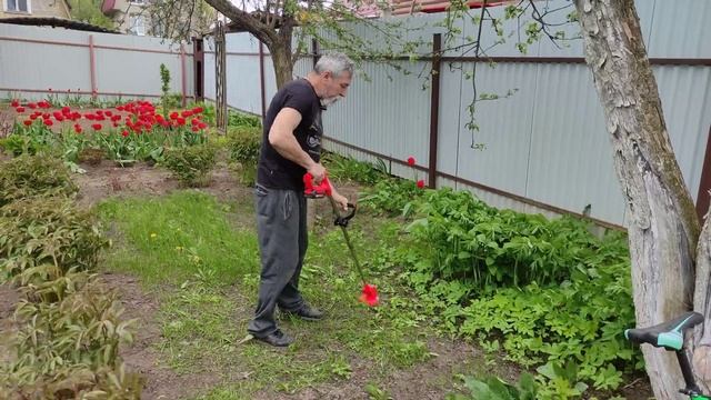 Аккумуляторный садовый триммер Wosai WS-GCJ20 Cordless Garden Trimmer Lawn Mower #wosai #vvosai