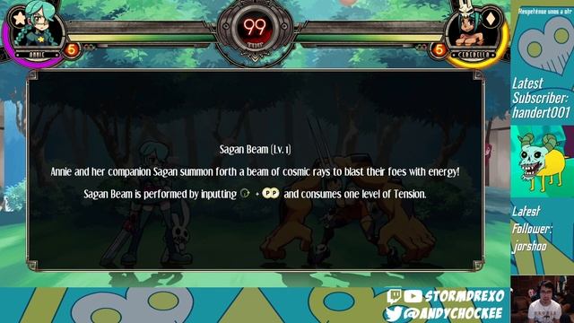 Annie 2nd Encore Game Tutorial | Skullgirls 2nd encore con Drexo смотреть онлайн