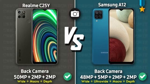 Realme C25Y vs Samsung A12 - #مقارنة_مواصفات смотреть онлайн