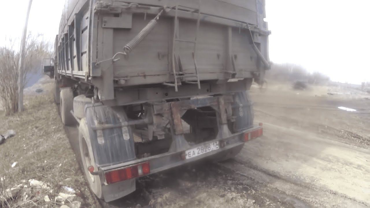 Усилил отбойник на прицепе и снова в рейс смотреть онлайн