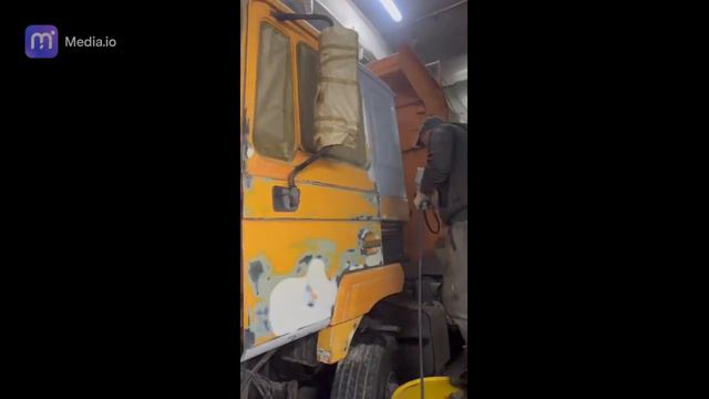 Покраска Shacman