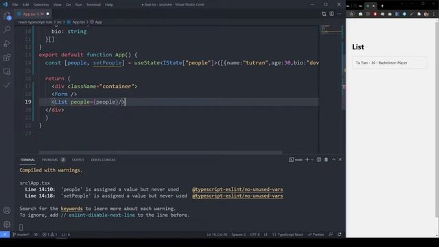 React + Typescript: Sự kết hợp ngọt ngào смотреть онлайн
