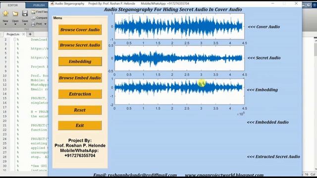 Audio Steganography Using Matlab Code / Hiding Secret Audio In Audio Using Matlab Source Code смотреть онлайн