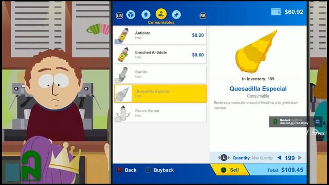 Infinite Money, Items, Crafting - South Park The Fractured But Whole (2017) смотреть онлайн